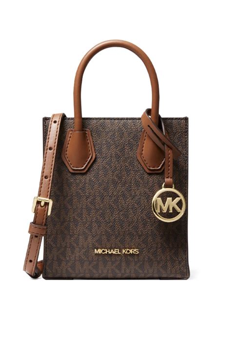 michael kors mercer crossbody brown|Michael Kors mercer small bag.